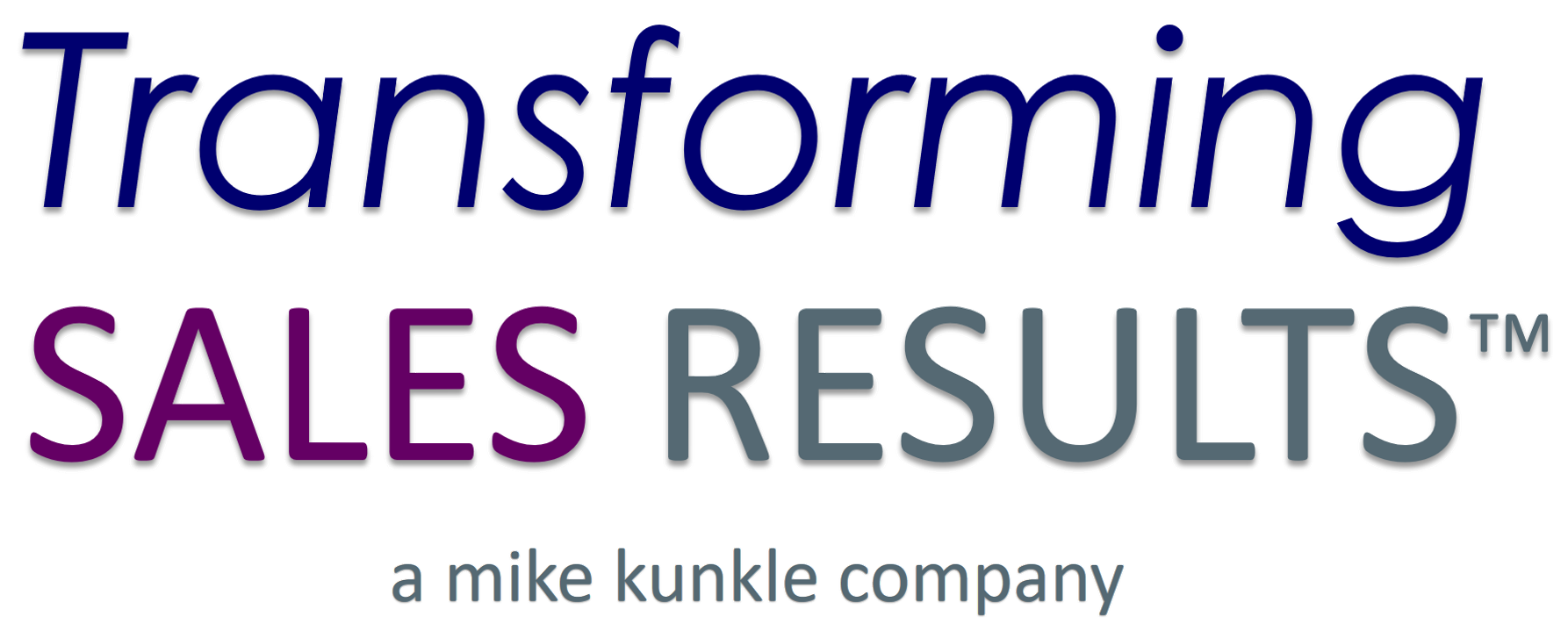 Transforming Sales Results Logo