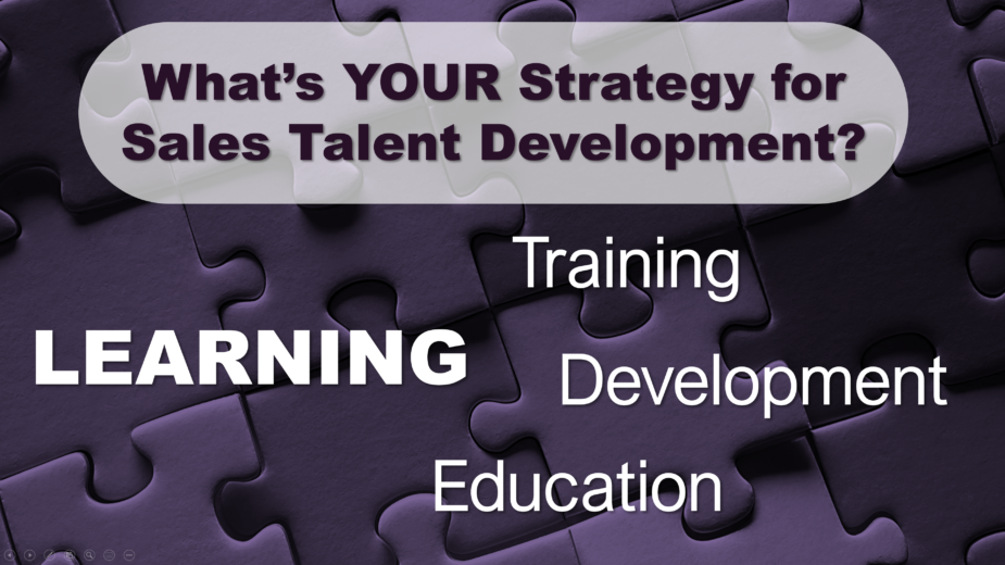 Whats Your Strategy for Sales Talent Development Part 2