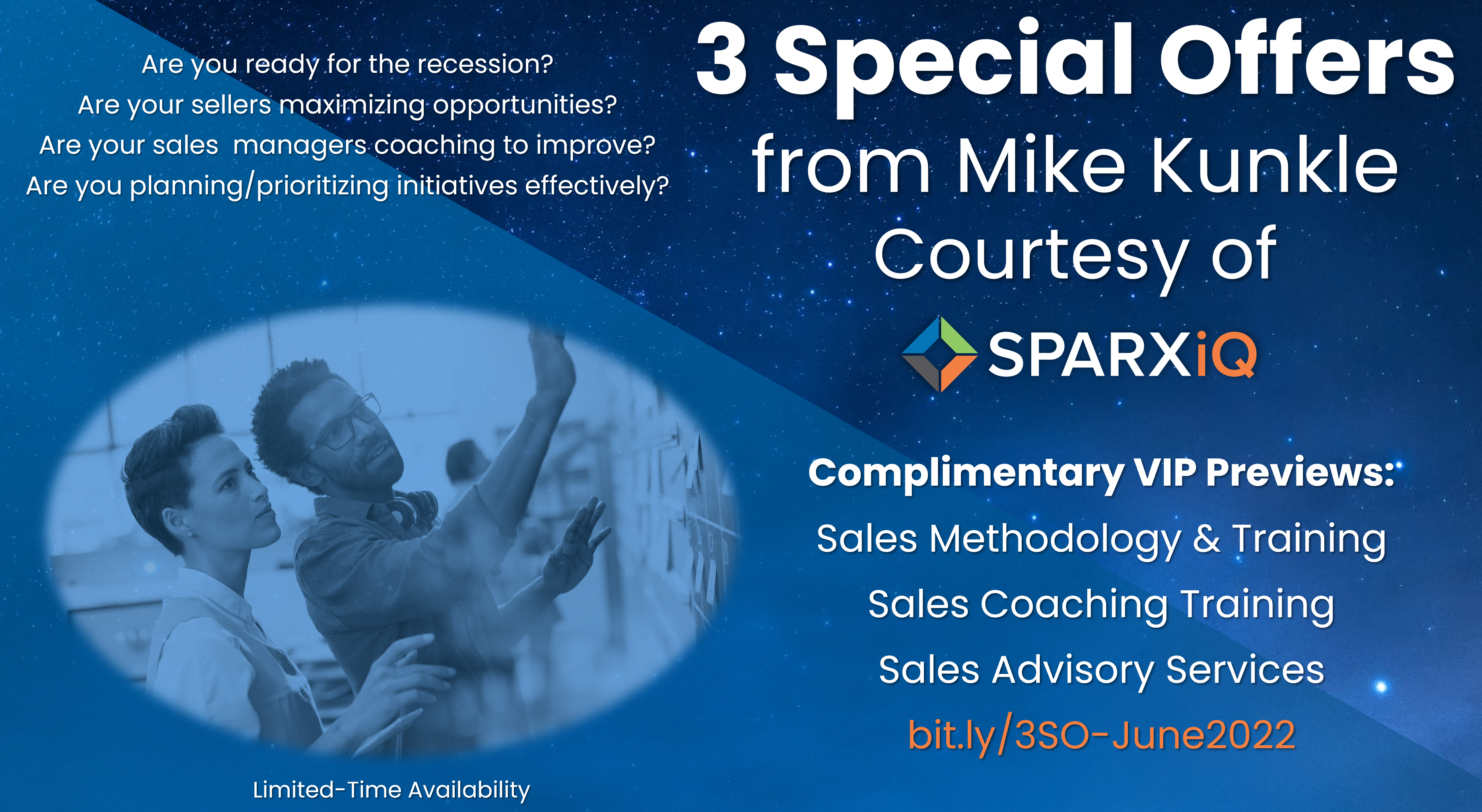 3 Special Offer from Mike Kunkle