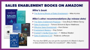 7 Sales Enablement Books on Amazon